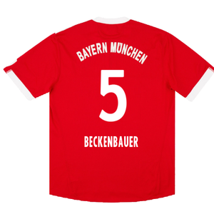 Bayern Munich 2009-10 Home Shirt (L) (Excellent) (Beckenbauer 5)_1