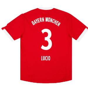 Bayern Munich 2009-10 Home Shirt (L) (Excellent) (Lucio 3)_1