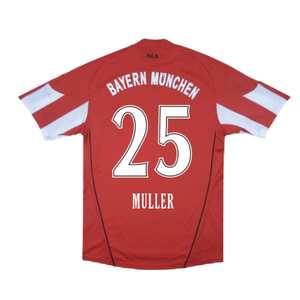 Bayern Munich 2010-11 Home Shirt (XL) (Excellent) (Muller 25)_1