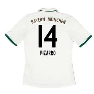 Bayern Munich 2013-14 Away Shirt (XXL) (Good) (Pizarro 14)_1