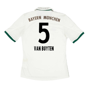 Bayern Munich 2013-14 Away Shirt (S) (Excellent) (Van Buyten 5)_1