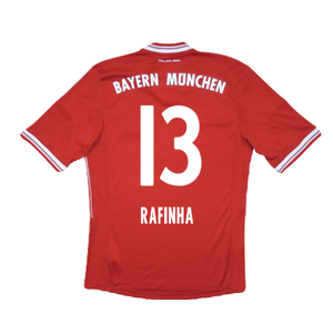 Bayern Munich 2013-14 Home Shirt (Excellent) (Rafinha 13)_1