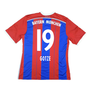 Bayern Munich 2014-15 Home Shirt (S) (Excellent) (Gotze 19)_1