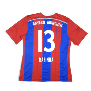 Bayern Munich 2014-15 Home Shirt (S) (Excellent) (Rafinha 13)_1