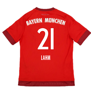 Bayern Munich 2015-16 Home Shirt (S) (Excellent) (Lahm 21)_1