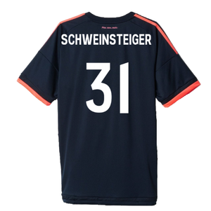 Bayern Munich 2015-16 Third Shirt ((Excellent) S) (Schweinsteiger 31)_2