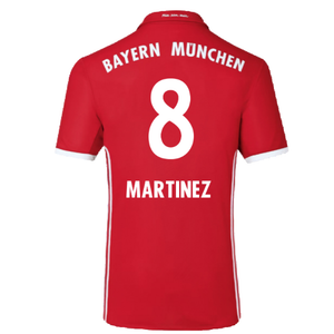 Bayern Munich 2016-17 Home Shirt (Excellent) (Martinez 8)_1