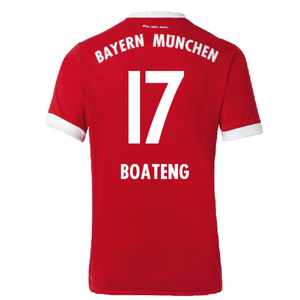 Bayern Munich 2017-18 Home Shirt (Excellent) (Boateng 17)_1