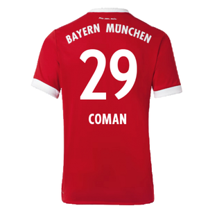 Bayern Munich 2017-18 Home Shirt (Excellent) (Coman 29)_1