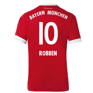 Bayern Munich 2017-18 Home Shirt (Excellent) (Robben 10)_1