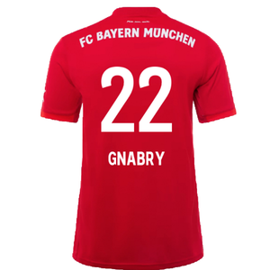 Bayern Munich 2019-20 Home Shirt (Mint) (GNABRY 22)_1