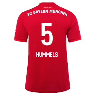 Bayern Munich 2019-20 Home Shirt (Mint) (HUMMELS 5)_1