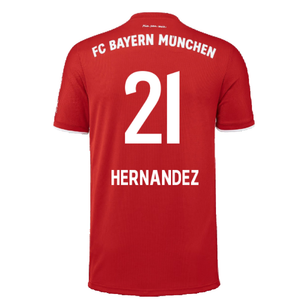 Bayern Munich 2020-21 Home Shirt (L) (Mint) (HERNANDEZ 21)_1