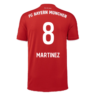 Bayern Munich 2020-21 Home Shirt (L) (Mint) (MARTINEZ 8)_1