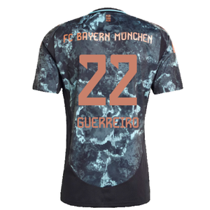 Bayern Munich 2024-2025 Away Shirt (13-14y) (Guerreiro 22) (Excellent)_1