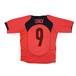 Belgium 2004-05 Home Shirt (L) (Excellent) (Sonck 9)_1