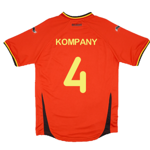 Belgium 2014-2015 Home Shirt (XL) (Excellent) (Kompany 4)_1