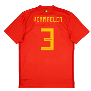 Belgium 2018-19 Home Shirt (XL) (Good) (Vermaelen 3)_1