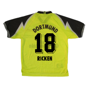 Borussia Dortmund 1995-96 Home Shirt (S) (Excellent) (Ricken 18)_1