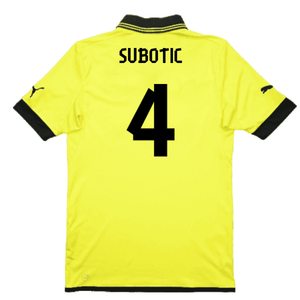 Borussia Dortmund 2012-13 Home Shirt (Very Good) (Subotic 4)_1