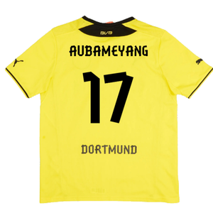 Borussia Dortmund 2013-14 Home Shirt (XL) (Very Good) (Aubameyang 17)_1