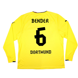 Borussia Dortmund 2013-14 Special Winter Edition Long Sleeve Home Shirt (2XL) (Very Good) (Bender 6)_1