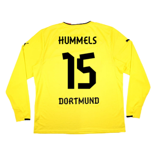 Borussia Dortmund 2013-14 Special Winter Edition Long Sleeve Home Shirt (2XL) (Very Good) (Hummels 1_1