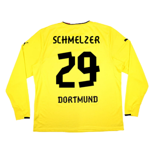 Borussia Dortmund 2013-14 Special Winter Edition Long Sleeve Home Shirt (2XL) (Very Good) (Schmelzer_1