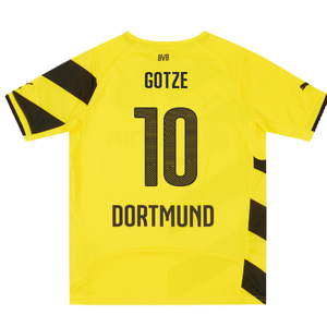 Borussia Dortmund 2014-15 Home Shirt (2XLB) (Good) (Gotze 10)_1