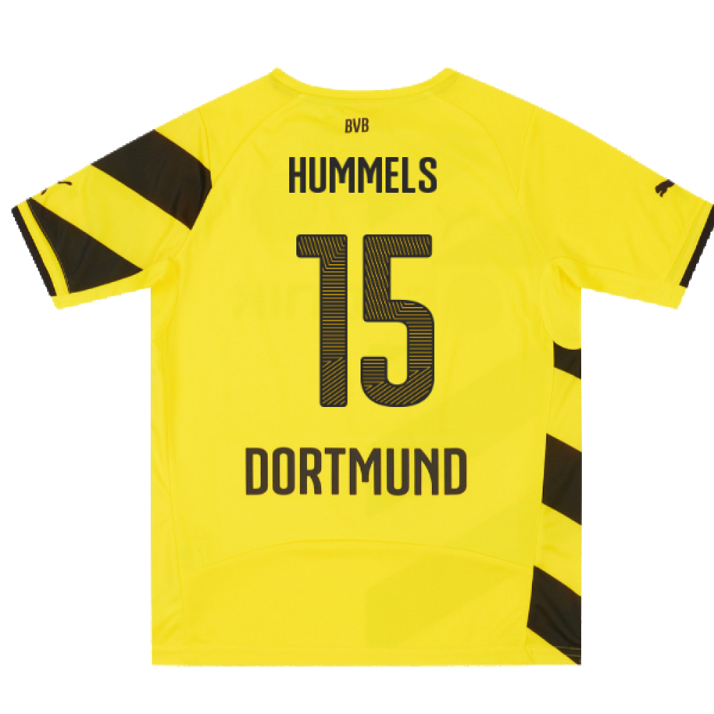 Borussia Dortmund 2014-15 Home Shirt (Very Good) (Hummels 15)_1