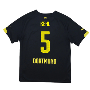 Borussia Dortmund 2014-16 Away Shirt (M) (Very Good) (Kehl 5)_1