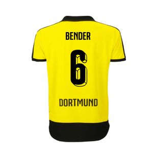 Borussia Dortmund 2015-16 Home Shirt ((Excellent) XL) (Bender 6)_1