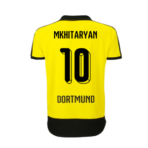 Borussia Dortmund 2015-16 Home Shirt (Very Good) (Mkhitaryan 10)_1