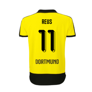 Borussia Dortmund 2015-16 Home Shirt ((Excellent) XL) (Reus 11)_1