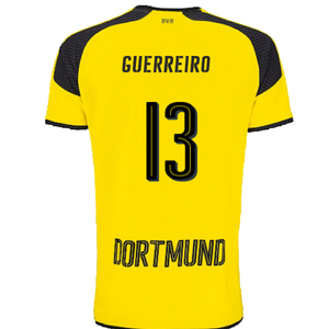 Borussia Dortmund 2016-17 Champions League Home Shirt (Mint) (Guerreiro 13)_1