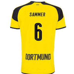 Borussia Dortmund 2016-17 European Home Shirt (L) (Excellent) (Sammer 6)_1