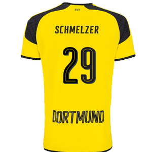 Borussia Dortmund 2016-17 Champions League Home Shirt (Mint) (Schmelzer 29)_1