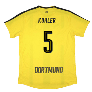 Borussia Dortmund 2016-17 Home Shirt (S) (Excellent) (Kohler 5)_1