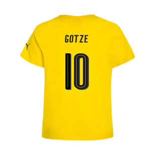 Borussia Dortmund 2016-17 Puma German Cup T Shirt (L) (Gotze 10) (BNWT)_1