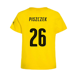 Borussia Dortmund 2016-17 Puma German Cup T Shirt (L) (Piszczek 26) (BNWT)_1