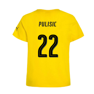 Borussia Dortmund 2016-17 Puma German Cup T Shirt (L) (Pulisic 22) (BNWT)_1