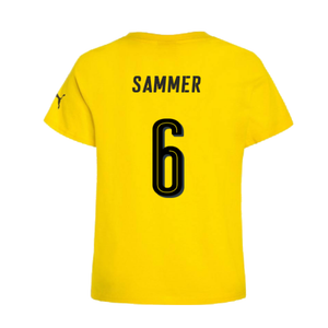 Borussia Dortmund 2016-17 Puma German Cup T Shirt (L) (Sammer 6) (BNWT)_1