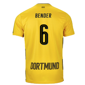 Borussia Dortmund 2017-18 Home Shirt (L) (Excellent) (Bender 6)_1