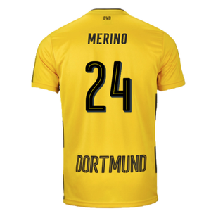 Borussia Dortmund 2017-18 Home Shirt (L) (Excellent) (Merino 24)_1