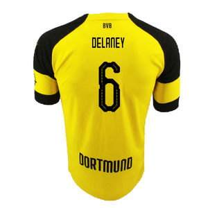 Borussia Dortmund 2018-19 Home Shirt (Excellent) (Delaney 6)_1