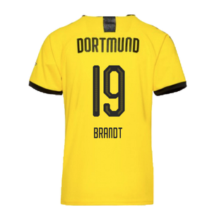 Borussia Dortmund 2019-20 Home Shirt (L) (Excellent) (Brandt 19)_1