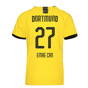 Borussia Dortmund 2019-20 Home Shirt (L) (Excellent) (Emre Can 27)_1