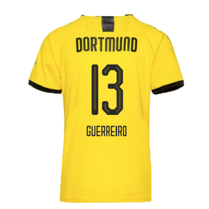 Borussia Dortmund 2019-20 Home Shirt (L) (Excellent) (GUERREIRO 13)_1