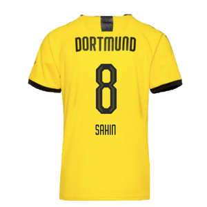 Borussia Dortmund 2019-20 Home Shirt (L) (Excellent) (SAHIN 8)_1