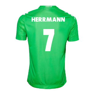 Borussia Monchengladbach 2017-18 Away Shirt (XXL) (Fair) (Herrmann 7)_1